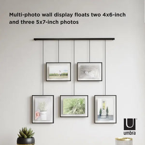 Exhibit Wall Picture Frame Set of 5 Frames  (Pickup Only)