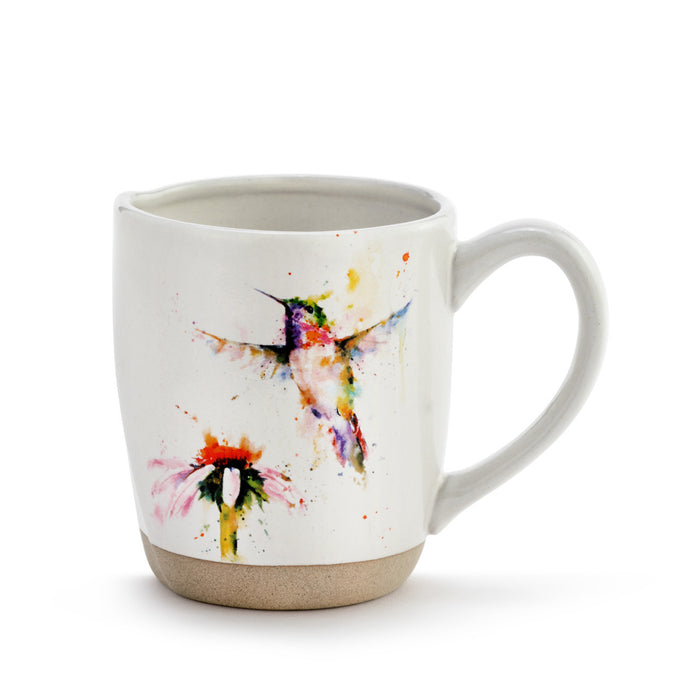 Coneflower Hummingbird Mug