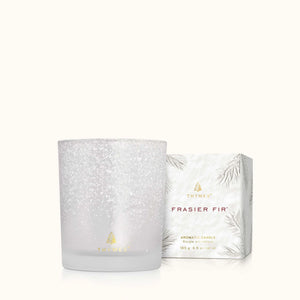 Thymes Frasier Fir Medium  Flocked Candle