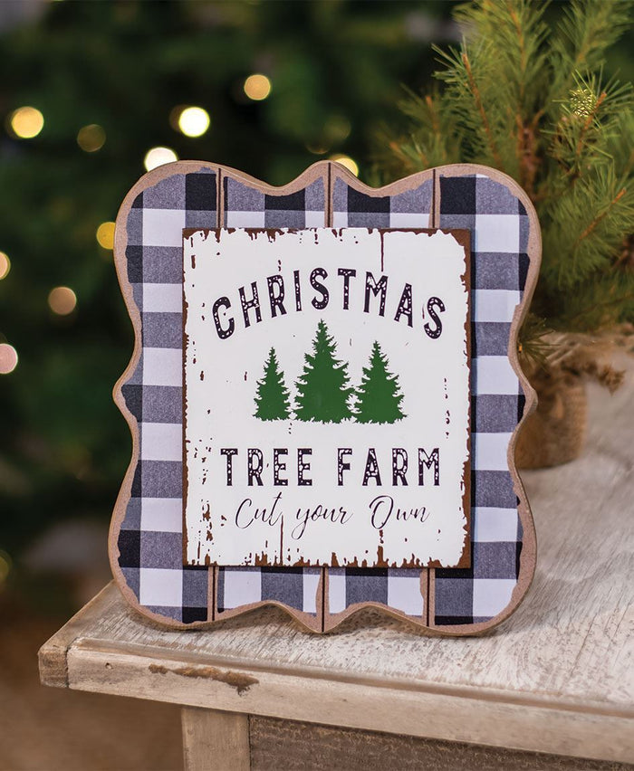 Christmas Tree Farm Easel