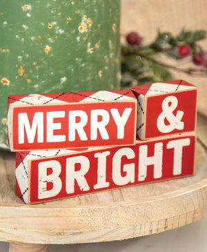 Merry & Bright Block Set