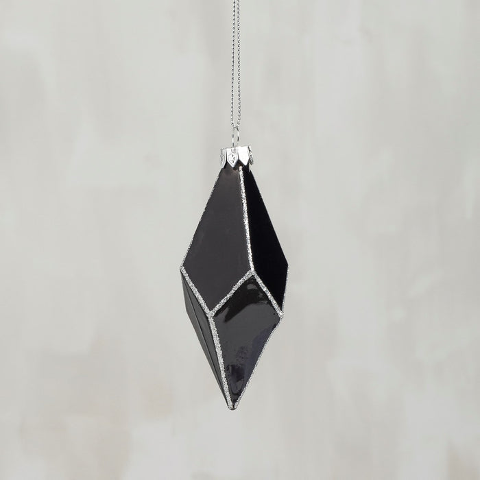 Glass Ornament - Prism Gray