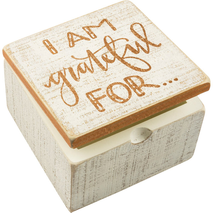 Hinged Box - I Am Grateful For…