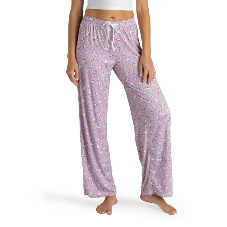Hello Mello Wild Night Lounge Pants Take a Paws Beautiful Journey