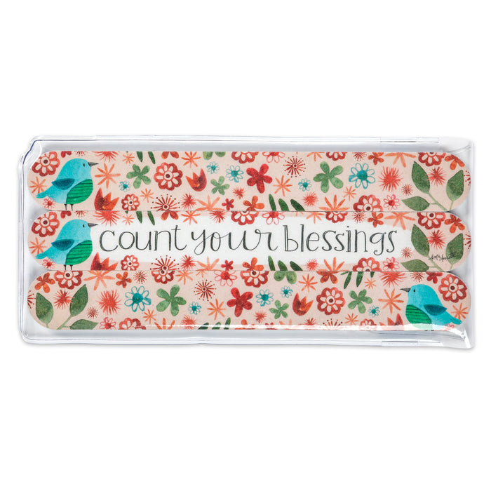Count Your Blessings Emery Board Set