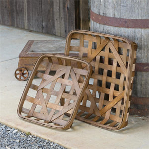 Small Square Tobacco Basket (Pickup Only)