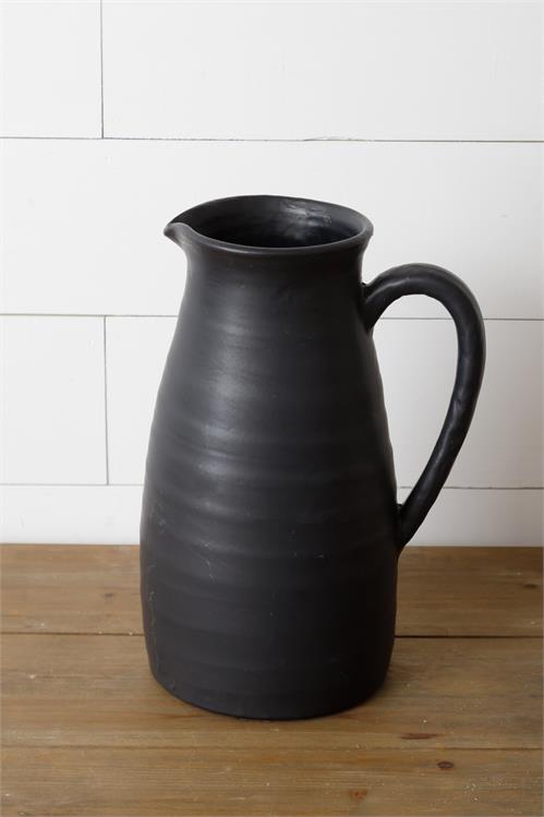 Black Matte Extra Large Pitcher