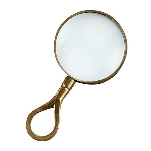 Magnifying Glass Mini Gold