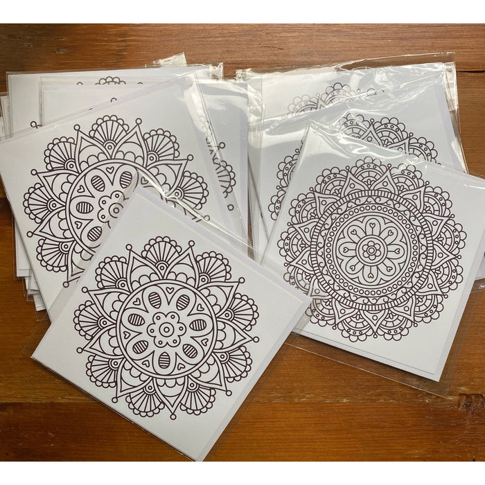 Mindful Coloring Greeting Card