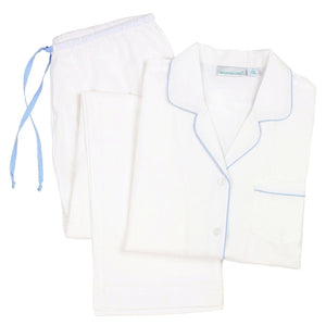 Long Sleeve Cotton Pajama 2 Piece Set