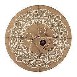 Cardboard Serving Tray - Mandala