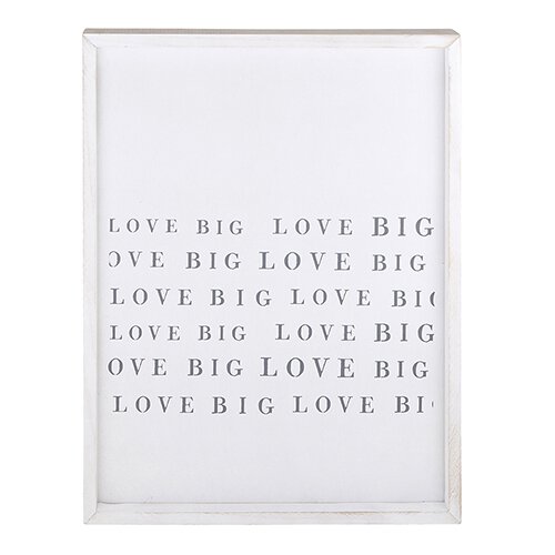 Word Board - Love Big (Pickup Only)