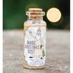 Magic Christmas Dust Jar w/Glitter