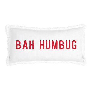 Lumbar Pillow - Bah Humbug