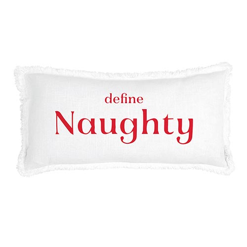 Lumbar Pillow - Define Naughty