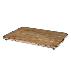 Large Rectangle Wooden Tray