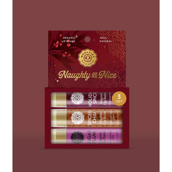 Naughty or Nice Lip Balm Set