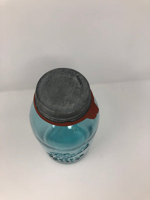 Mason Ball Jar Blue Quart with Seal - Half Gallon