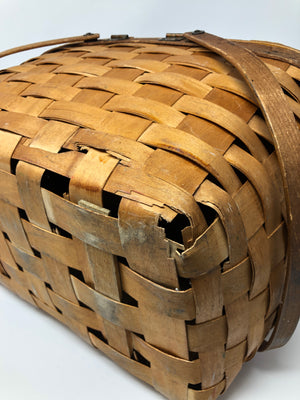 Woven Redman Picnic Basket with Handles