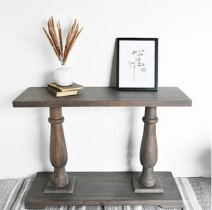 Wood Console Table (Pickup Only)