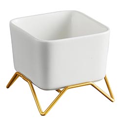 Square Pot With Stand