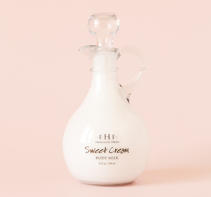 Sweet Cream Body Milk - Cruet Jar