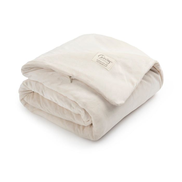 Weighted Throw Blanket Cream