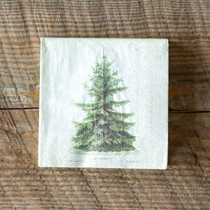 Fir/Spruce  Tree Paper Beverage Napkins