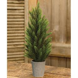 Tahoe Pine Tree w/Gray Pot, 17"