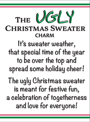 Ugly Christmas Sweater Charm